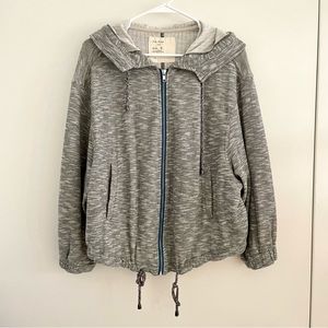 Free People Casual Zip Hoodie
